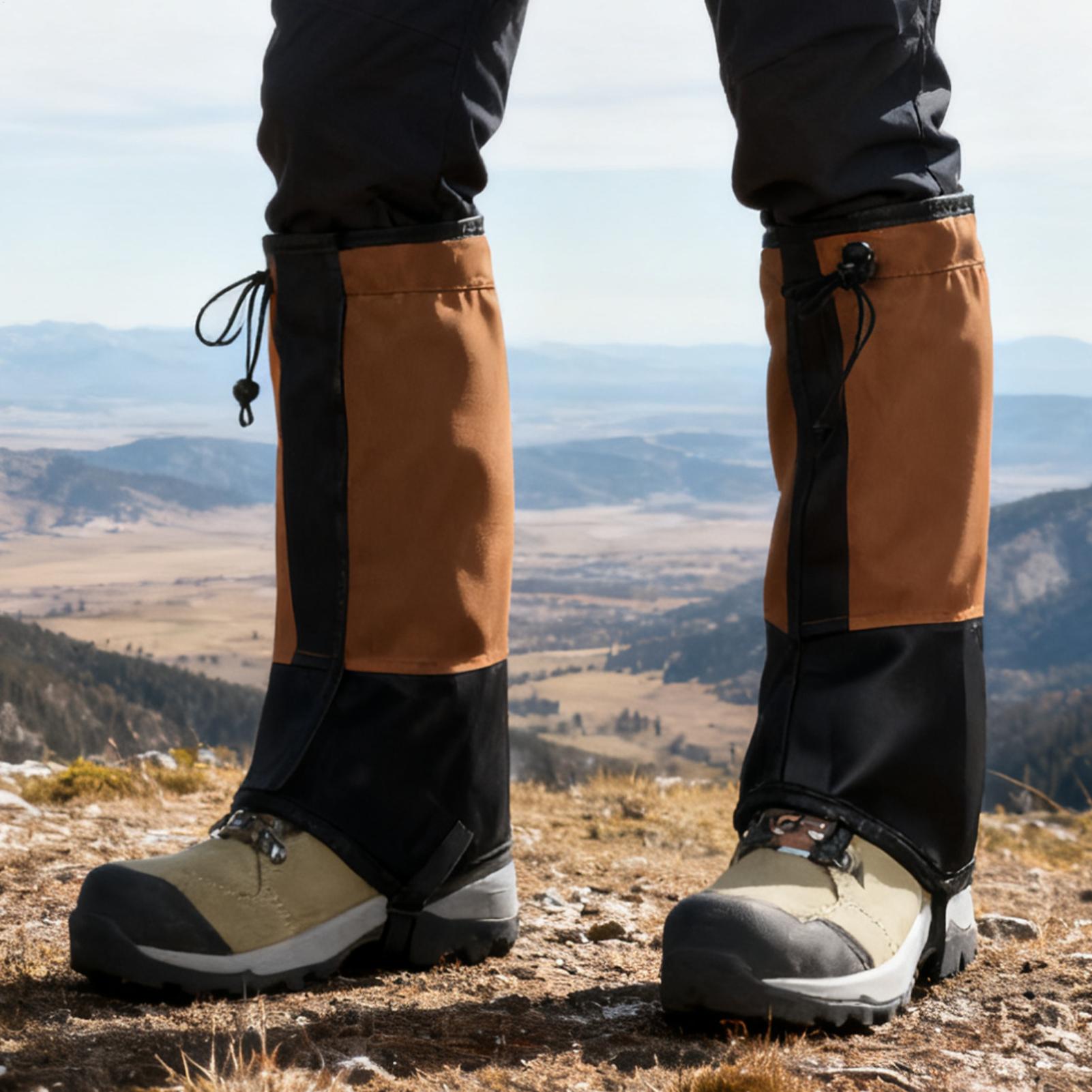 Running Gear For Rain - Wasserdichte Beingamaschen zum Wandern, verstellbare regensichere