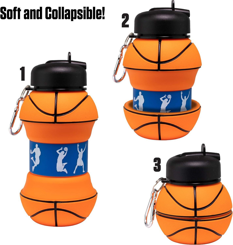 Running Gear Kids - Falten Sie die Wasserflasche, Campingbecher, Becher,