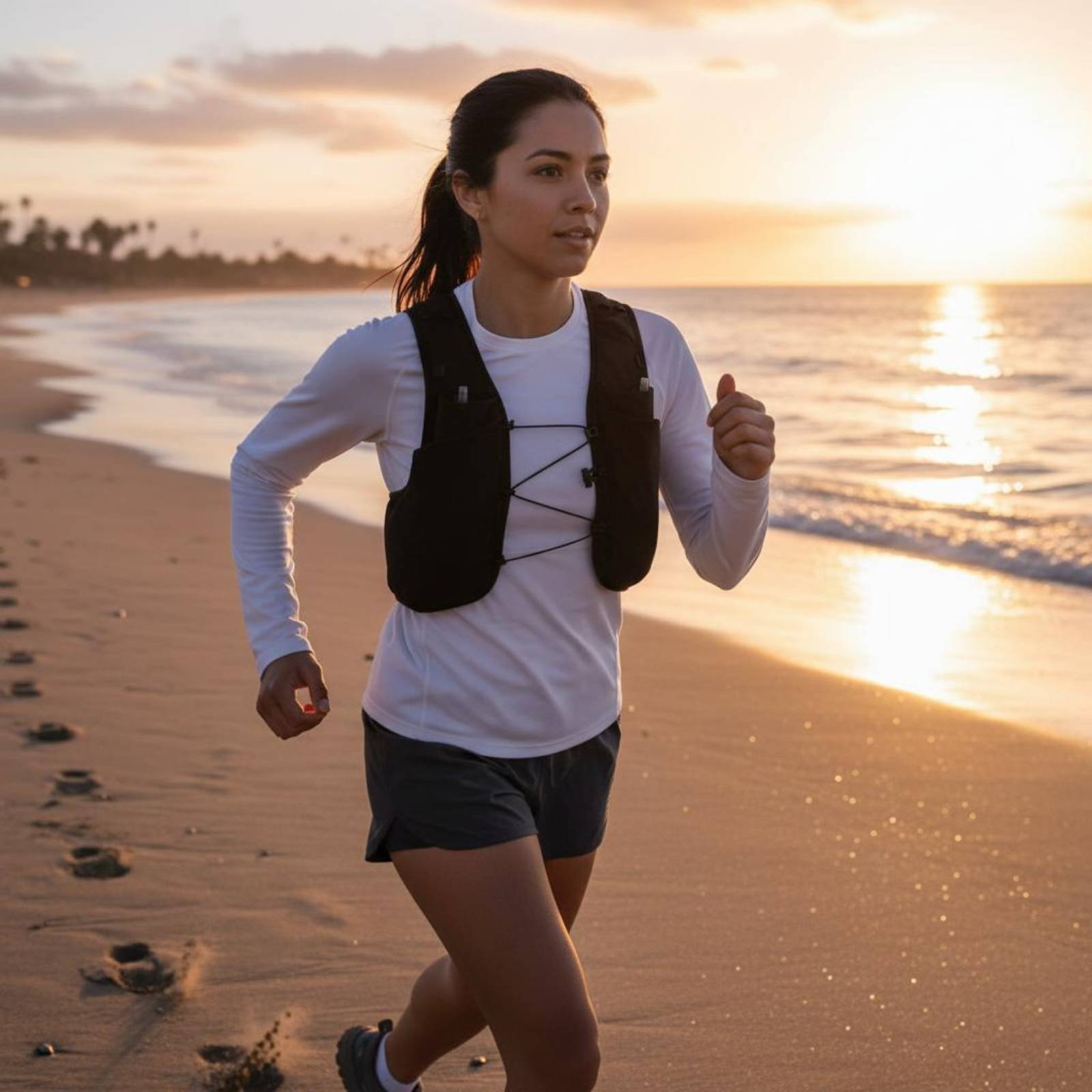 Running Gear Trail - Leichte Laufweste Tragbare Leichte Trailweste Outdoor-Ausrüstung
