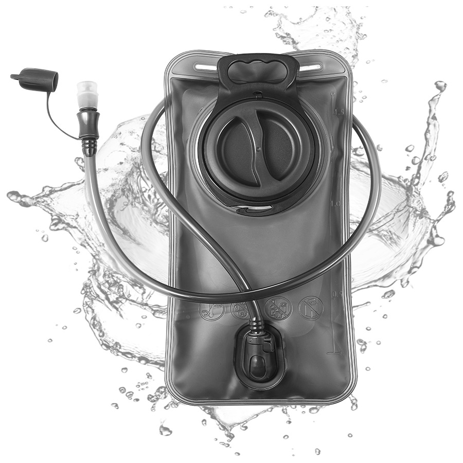 Running Gear Water - 1,5L 2L 3L Wasserblase Trinkrucksack Faltbarer