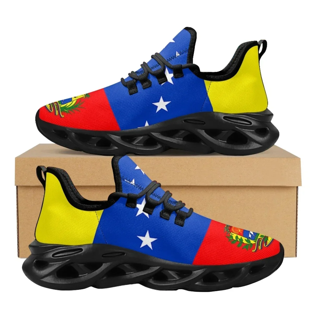 Venezuela-Flaggen-Sneaker für  – Running Gear Shoes Bewertung und Preis