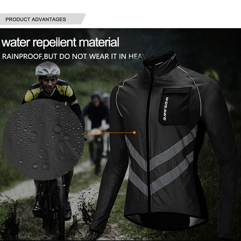 WOSAWE Winddichte Laufjacke fü – Reflective Running Jacket Bewertung und Preis