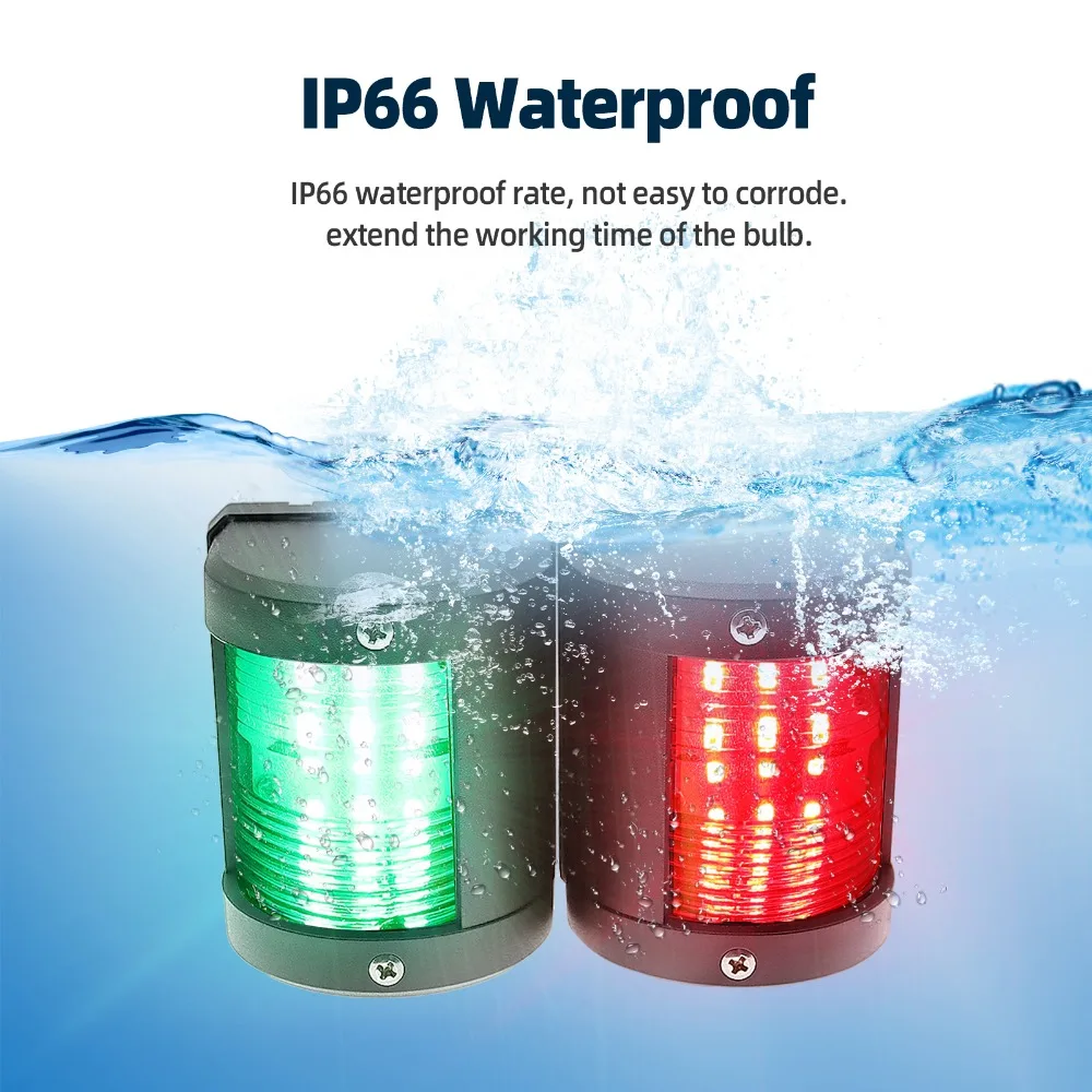12V/24V LED-Navigationssignall – Running Gear Boat Bewertung und Preis