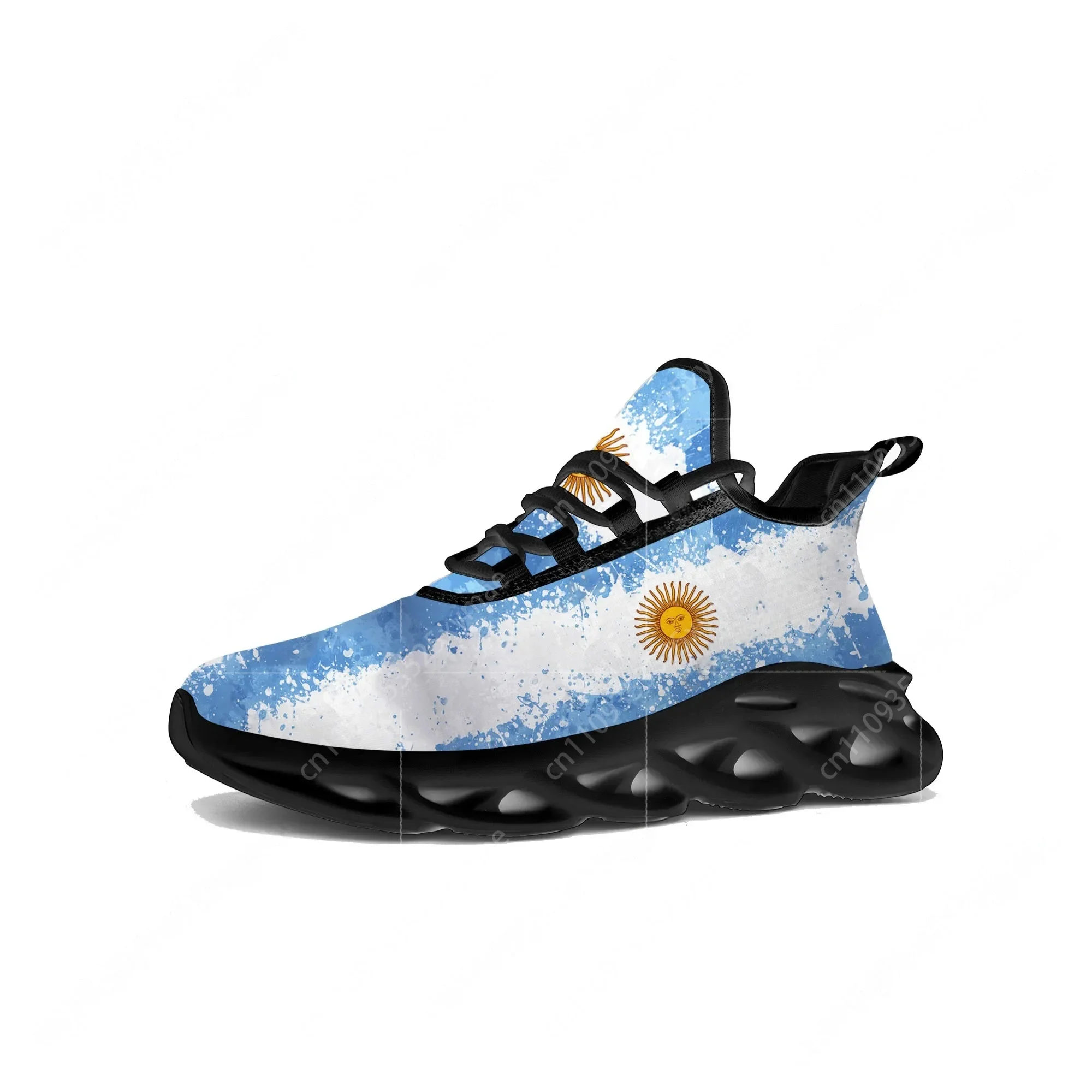 Flache Sneakers mit argentinis – Running Gear Shoes Bewertung und Preis