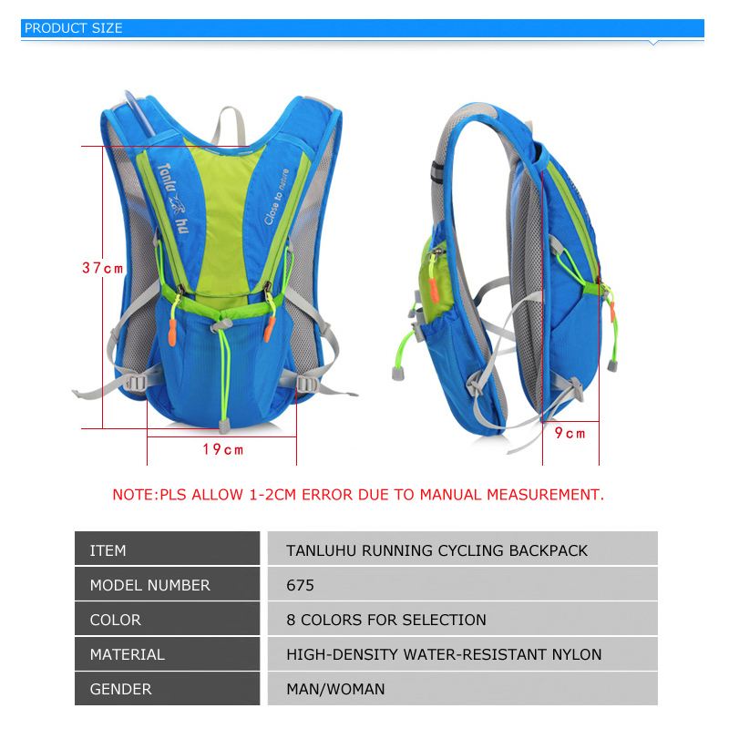 TANLUHU 675 Ultraleicht Outdoo – Running Gear Water Bewertung und Preis