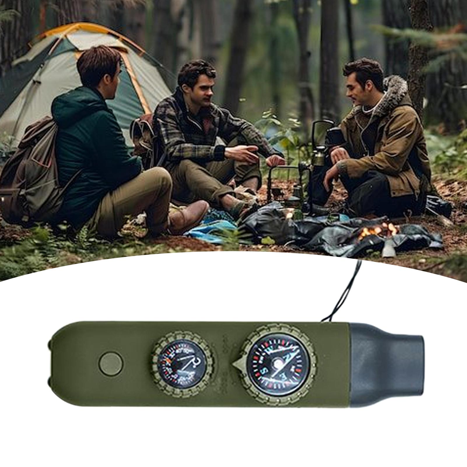 7-in-1-Überlebenspfeife mit LE – Running Gear Boat Bewertung und Preis