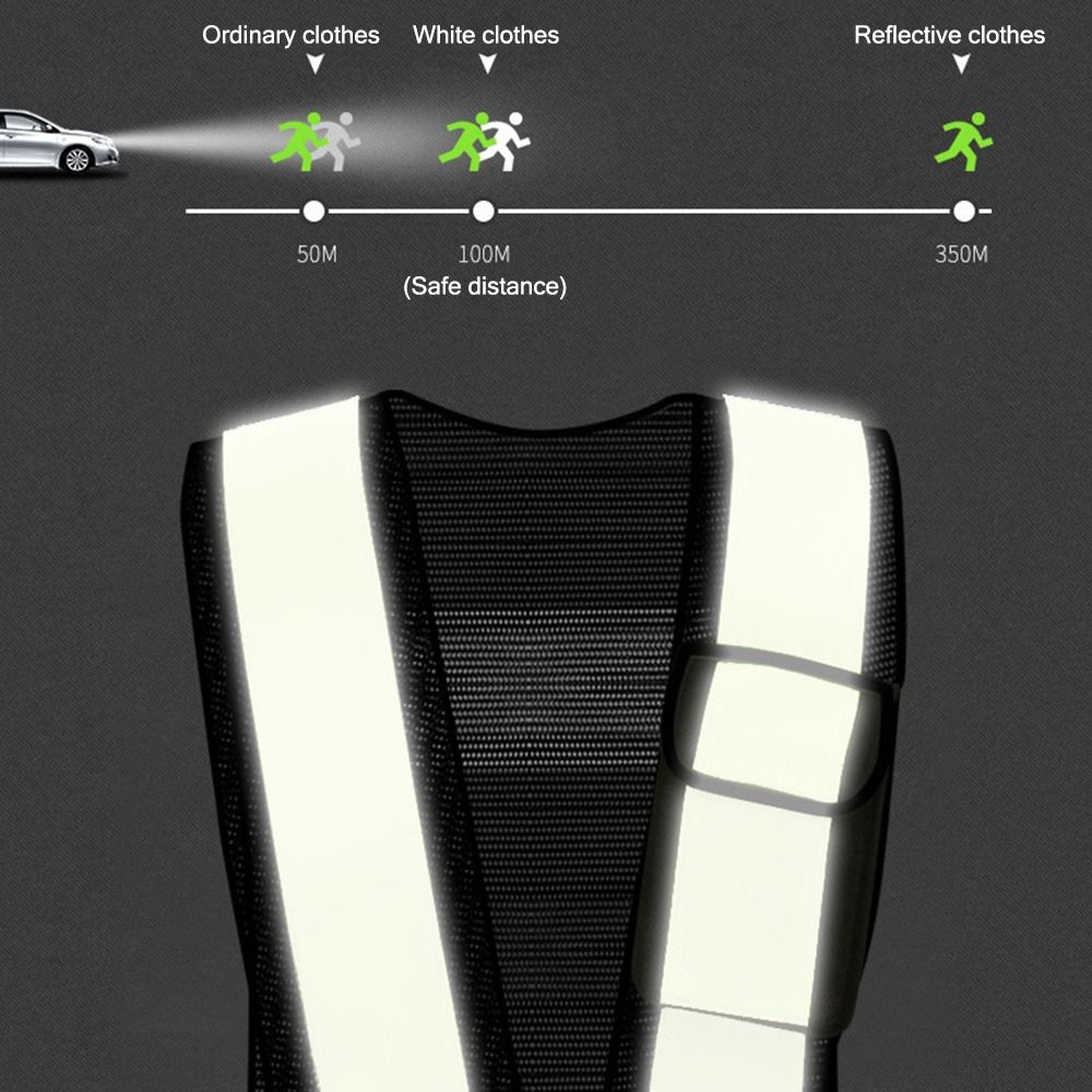 V-förmige reflektierende Weste – Reflective Running Jacket Bewertung und Preis