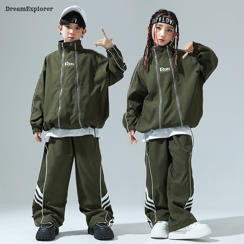 Jungen Hip Hop Zipper Lose Man – Running Gear Kids Bewertung und Preis